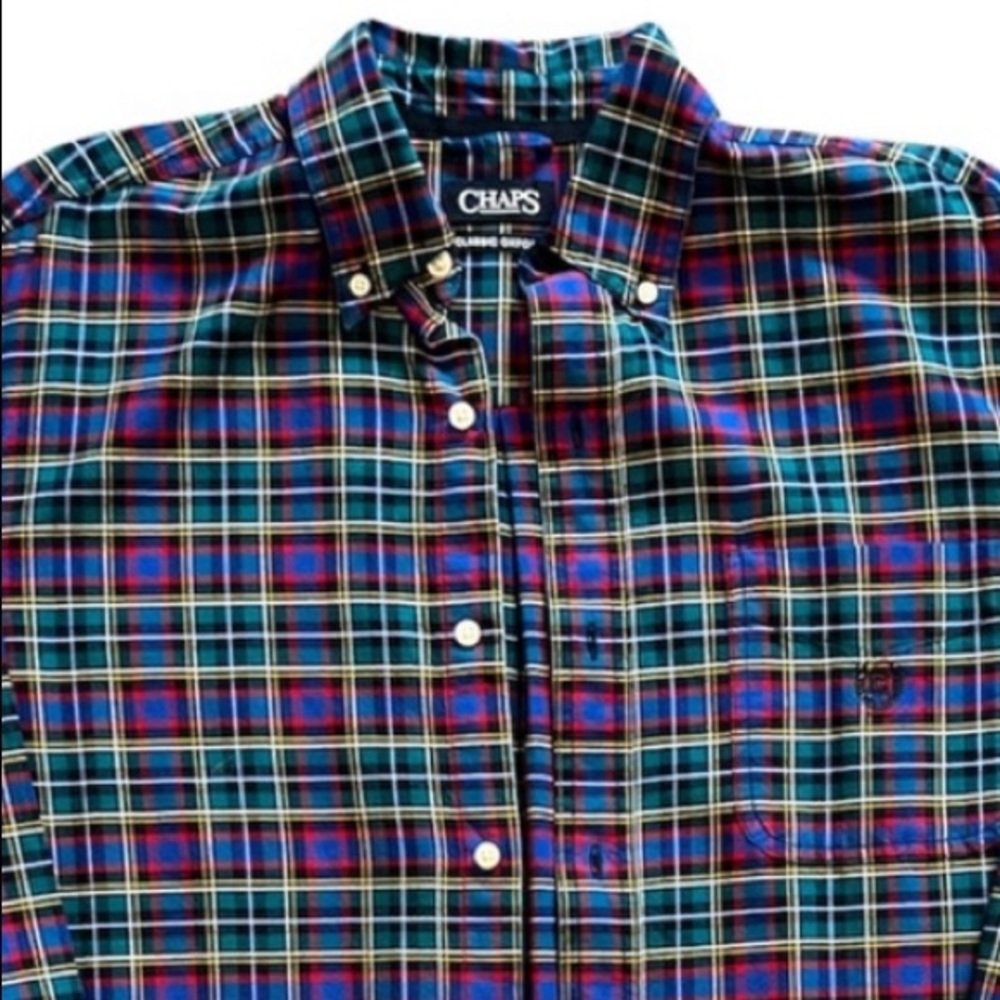 CHAPS | Mens Button Down | Oxford Dress Shirt
